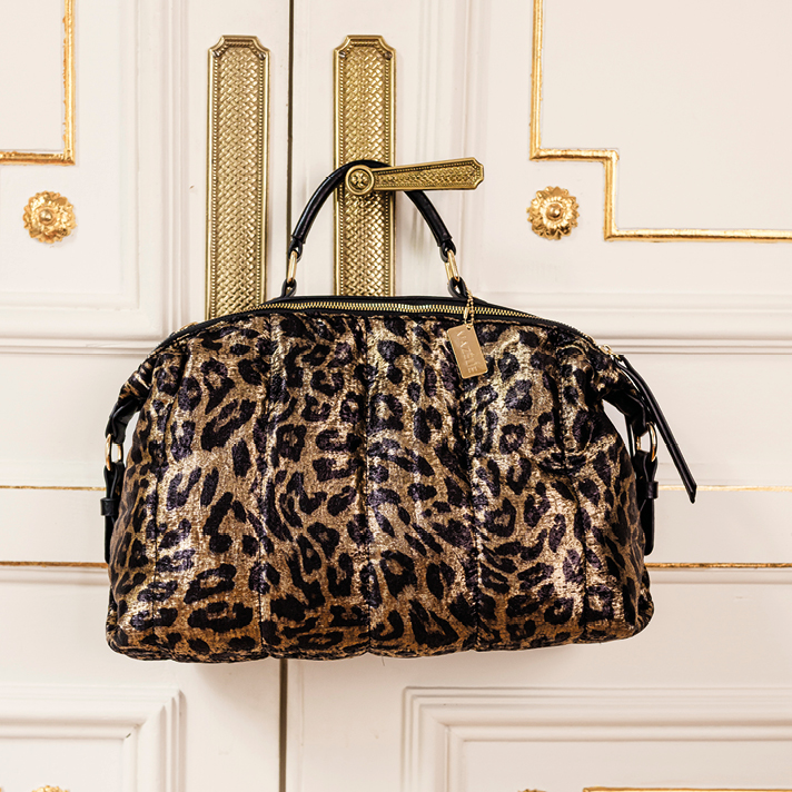 Sac Emily Léop Or
