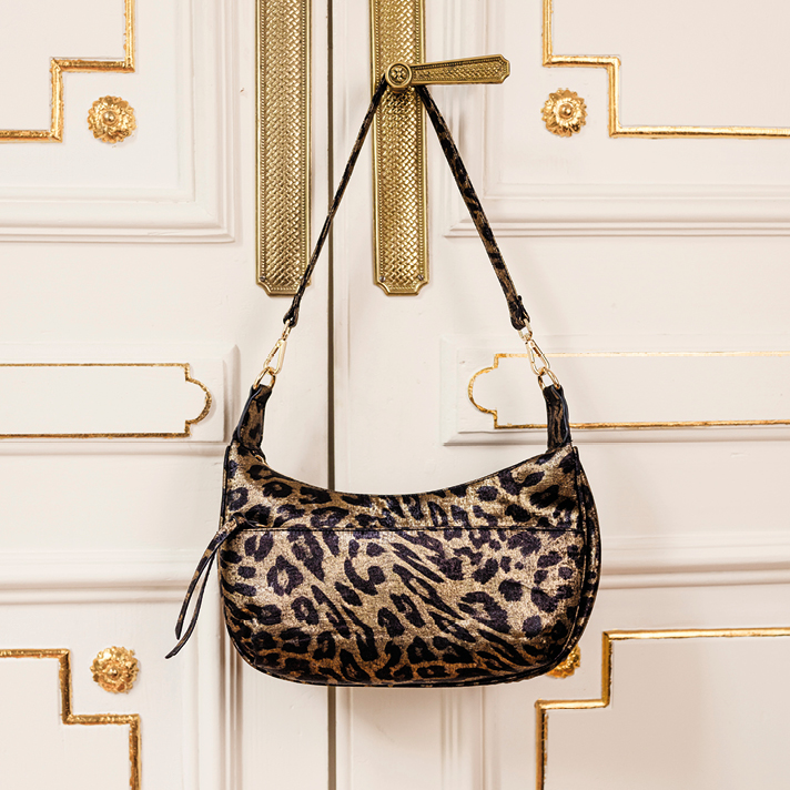 Sac Emy Léop Or