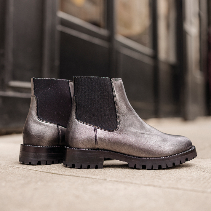Boots Angie argent