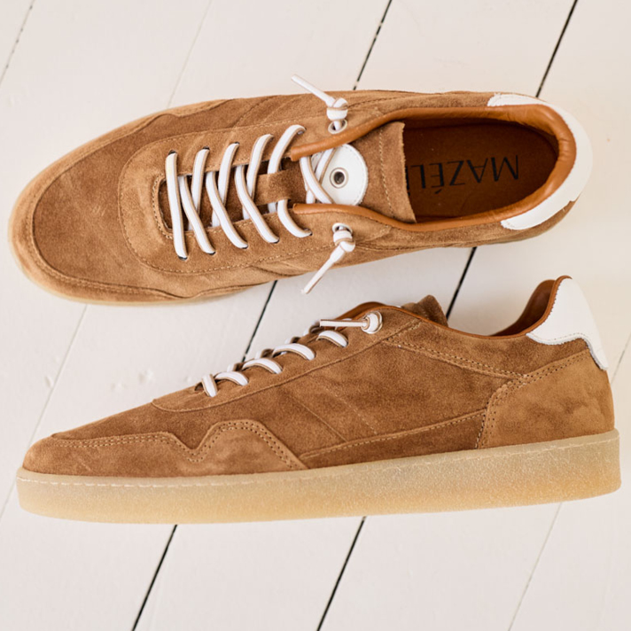 baskets Tom nubuck camel