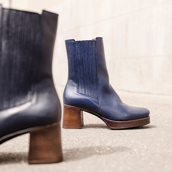 Boots Audrey marine