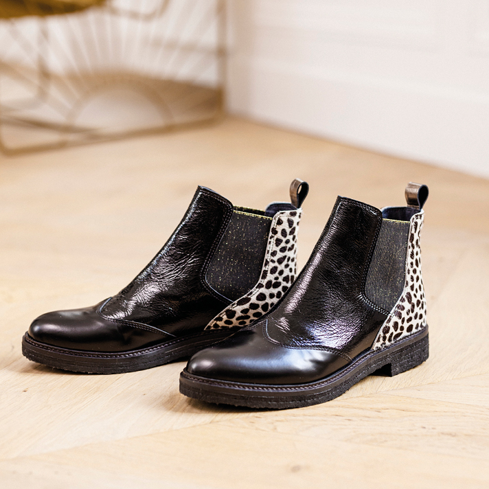 Boots Lisy noir