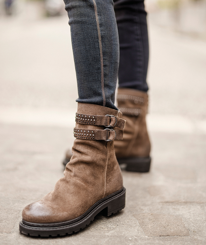 Boots Méra taupe