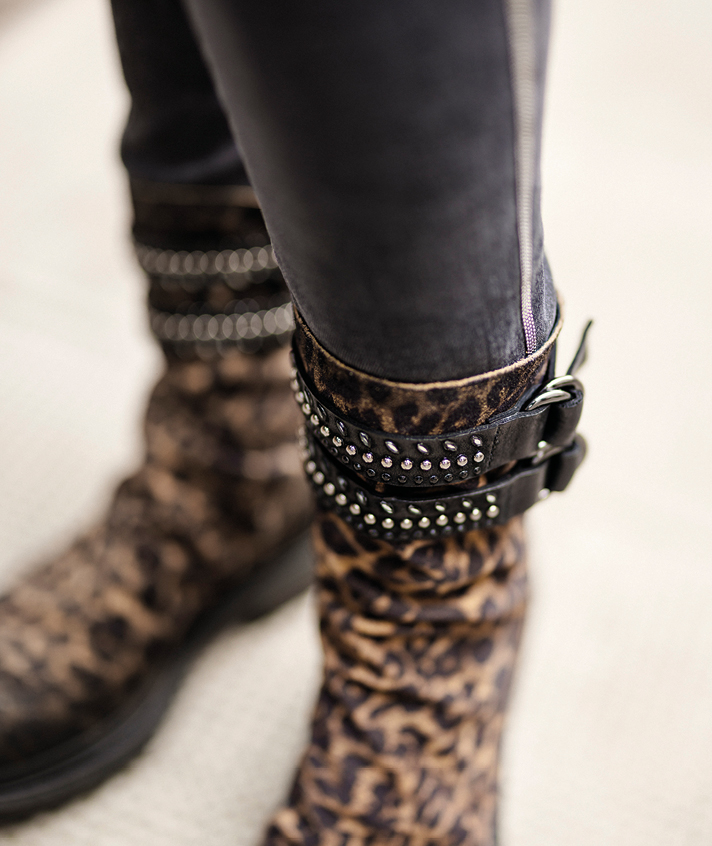 Boots Méra léop