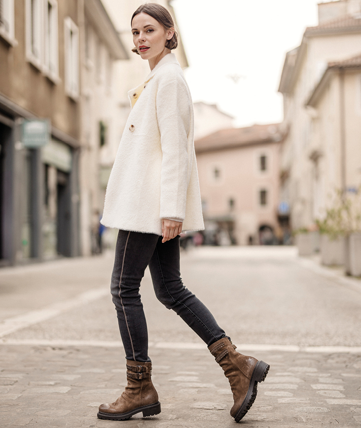 Boots Méra taupe