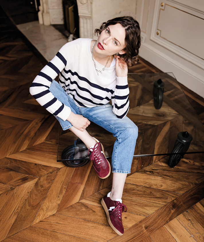 Baskets Amber Bordeaux