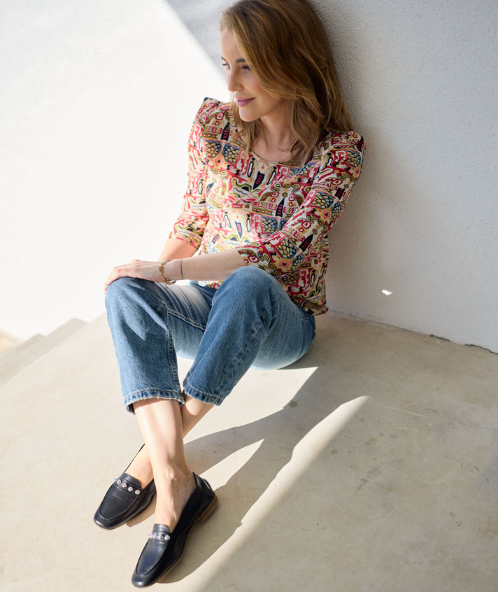 mocassins amanda cuir noir