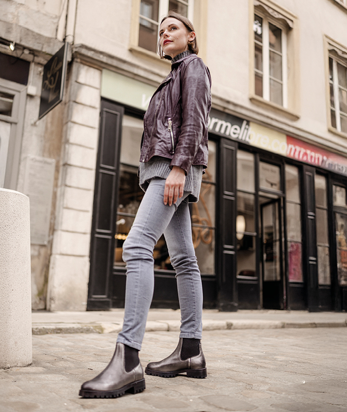 Boots Angie argent