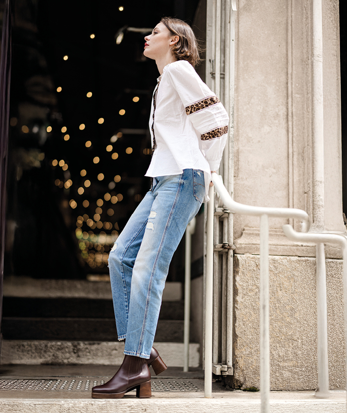 Boots Audrey marron