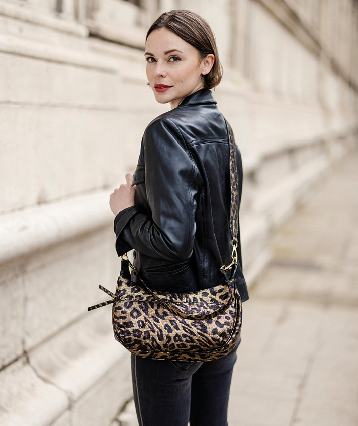 Sac Emy Léop Or
