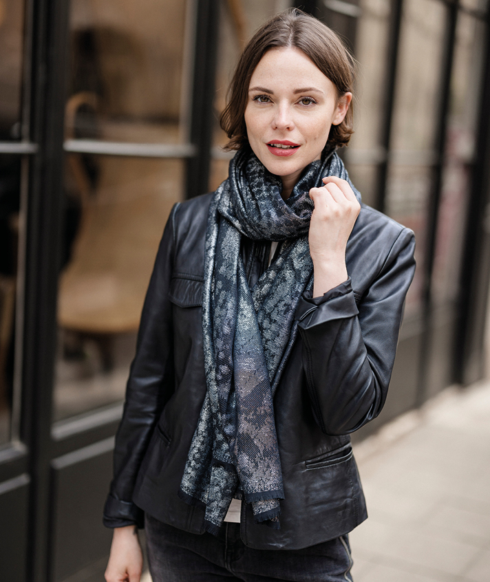 Foulard Ginger noir