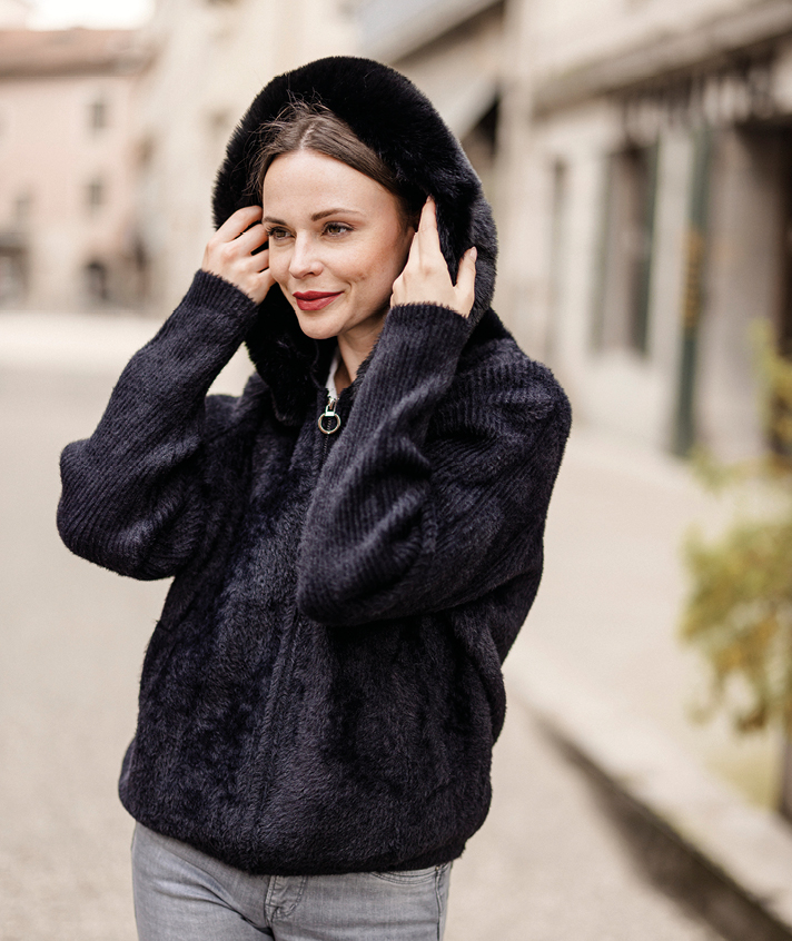 Veste Aura noir