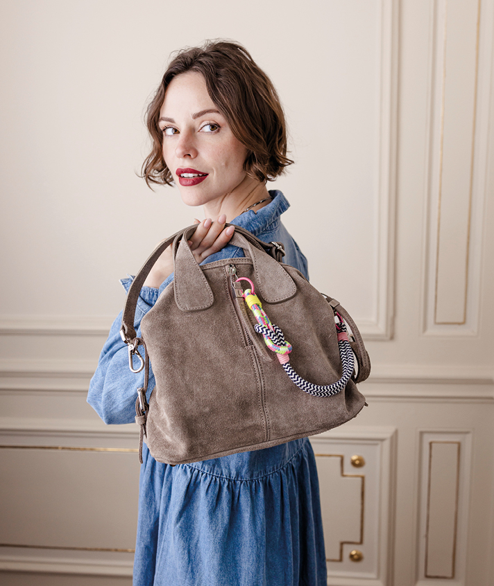 Sac Kelly taupe