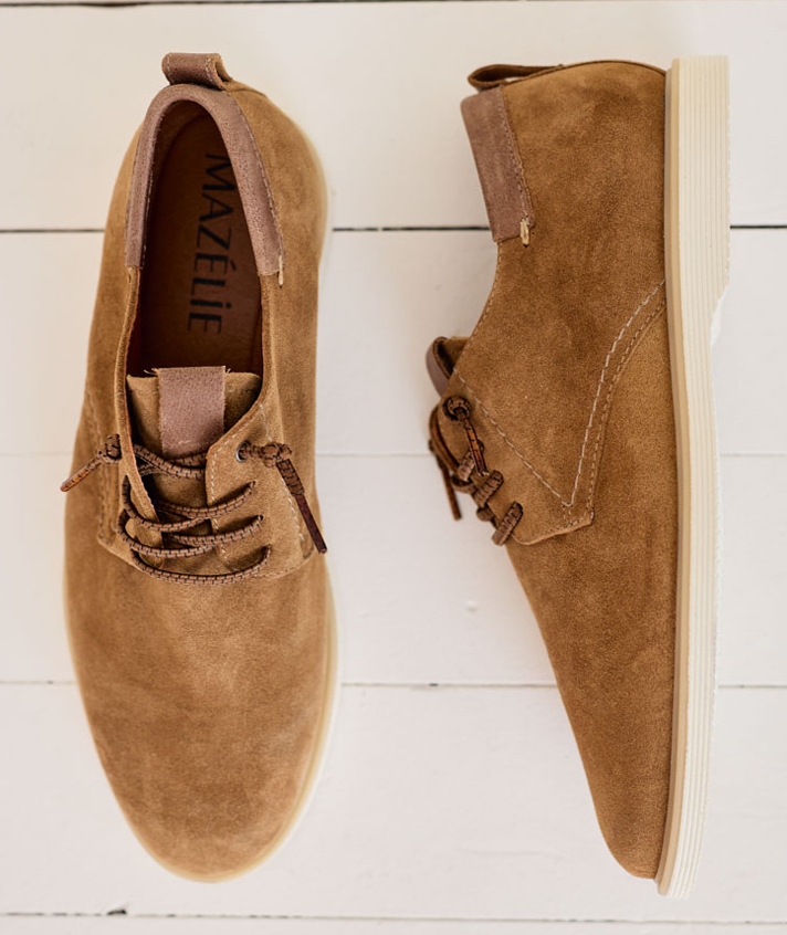 derbies Niels nubuck camel